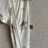 romper bambú | con cierre osos jugando polo