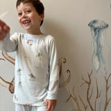 pijama bambú | 2 piezas osos jugando polo