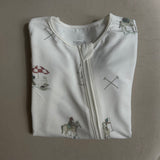 romper bambú | con cierre osos jugando polo