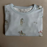 pijama bambú | 2 piezas osos jugando polo